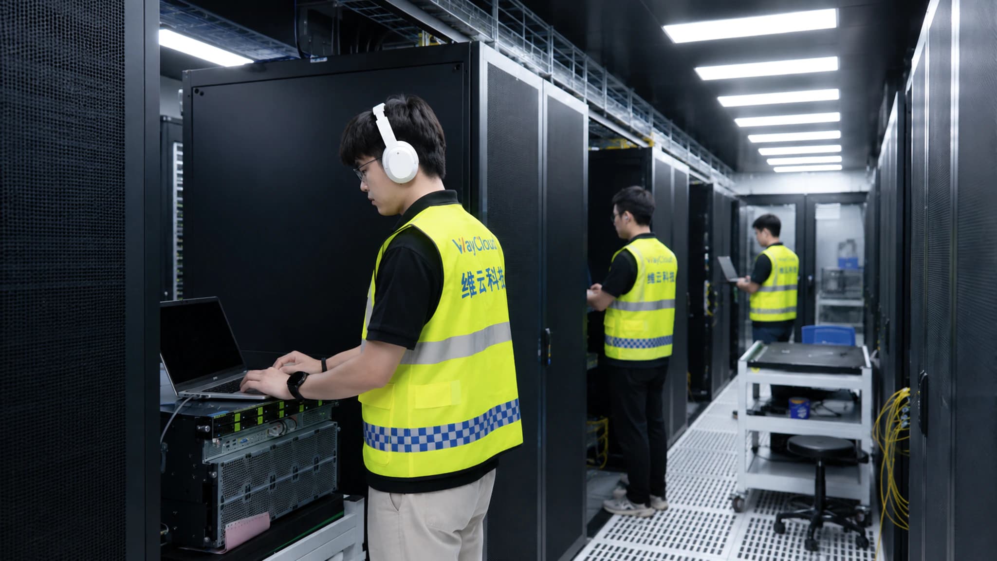 GB200/GB300 海外批量交付现场