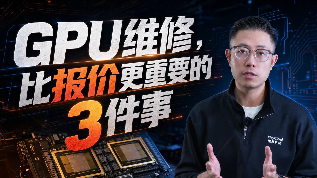 维云工程师与 GPU 主板维修台